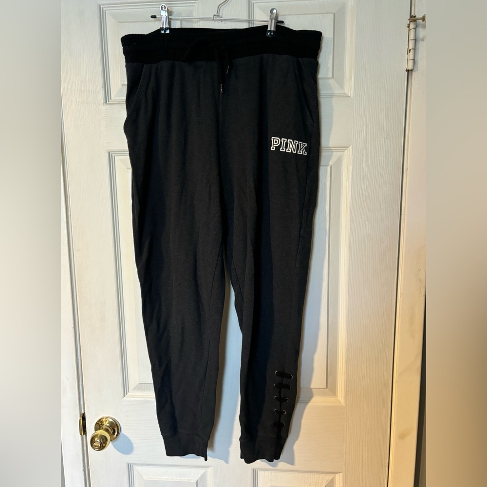 Grey PINK joggers